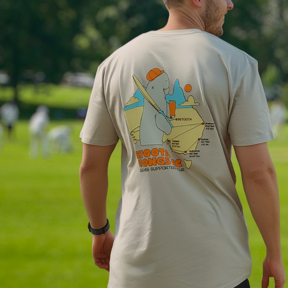 BETOOTA DUGONGS ASHES TOUR TEE